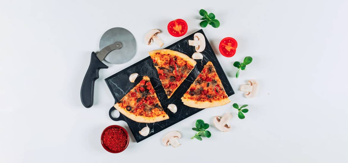 American Favorite pizza hut in New York.